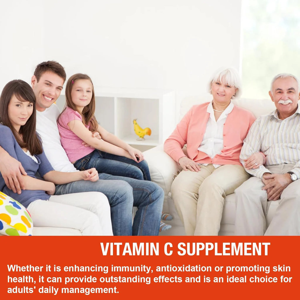 Vitamin C Supplement- Powerful Antioxidant Properties That Support Energy Production, Immunity and Skin Collagen