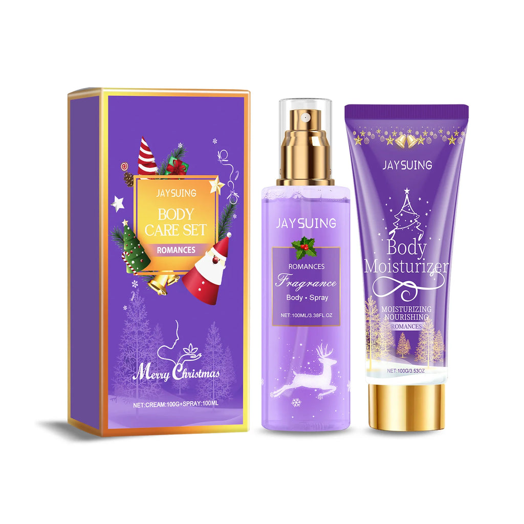 Body Care Gift Set, Fragrance Body Lotion & Perfume Spray