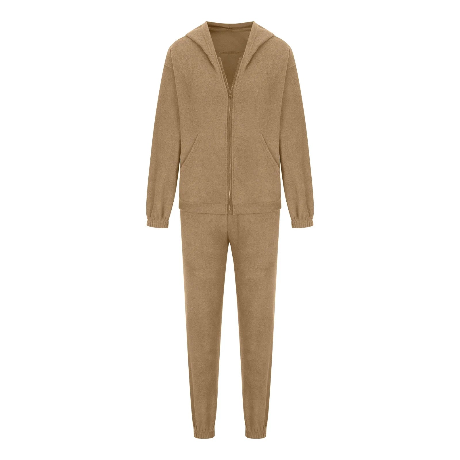2pcs/Set New Women's Loose Sports Casual Sweater Suit Two-Piece Streetwear Pants Suit Sports Pullover