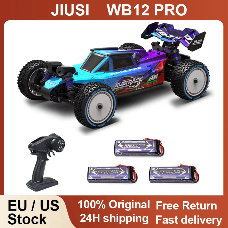 WB12 PRO 1/12 Racing Car 4WD High Speed 80KM/H Brushless Remote Control Car Off-road Competitive Drift RC
