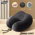 U Shaped Memory Foam Neck Pillows Soft Travel Pillow Massage Neck Pillow Sleeping Airplane Pillow Cervical