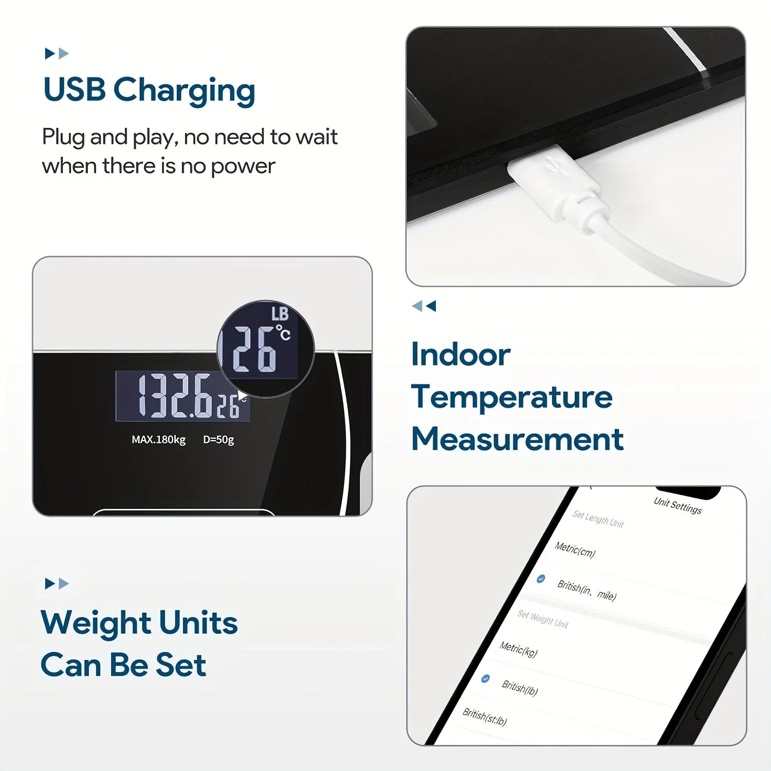 Weight Scale Electronic Scale, 396 Pound Digital Bathroom Scale