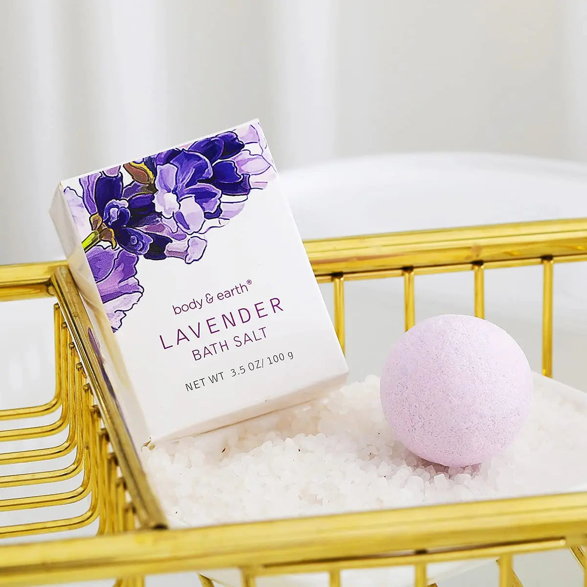 Lavender Spa Gift Basket for Women - Luxurious 11-Piece Bath & Body Set, Perfect Mother's Day Gift