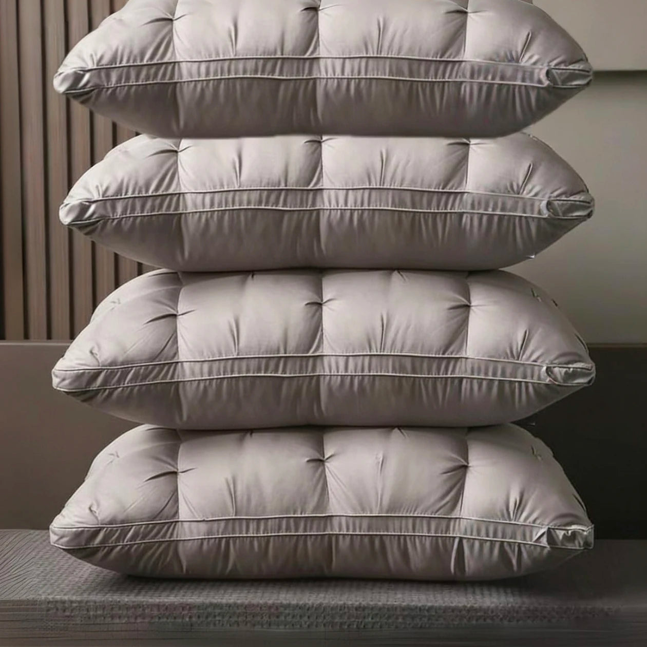 2-Pack Premium 5-Star Hotel Pillows for All Sleeping Positions,Year-Round Comfort,Ultra-Soft Machine-Washable Pillows