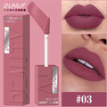 Matte Velvet Lipstick Lip Gloss Waterproof Smooth Long-Lasting
