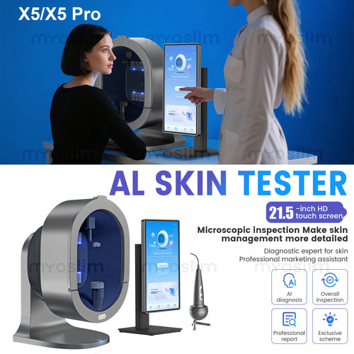 3D Facial Skin Analyzer Machine 21.5 Inch AI 8 Light Spectrum Skin Care