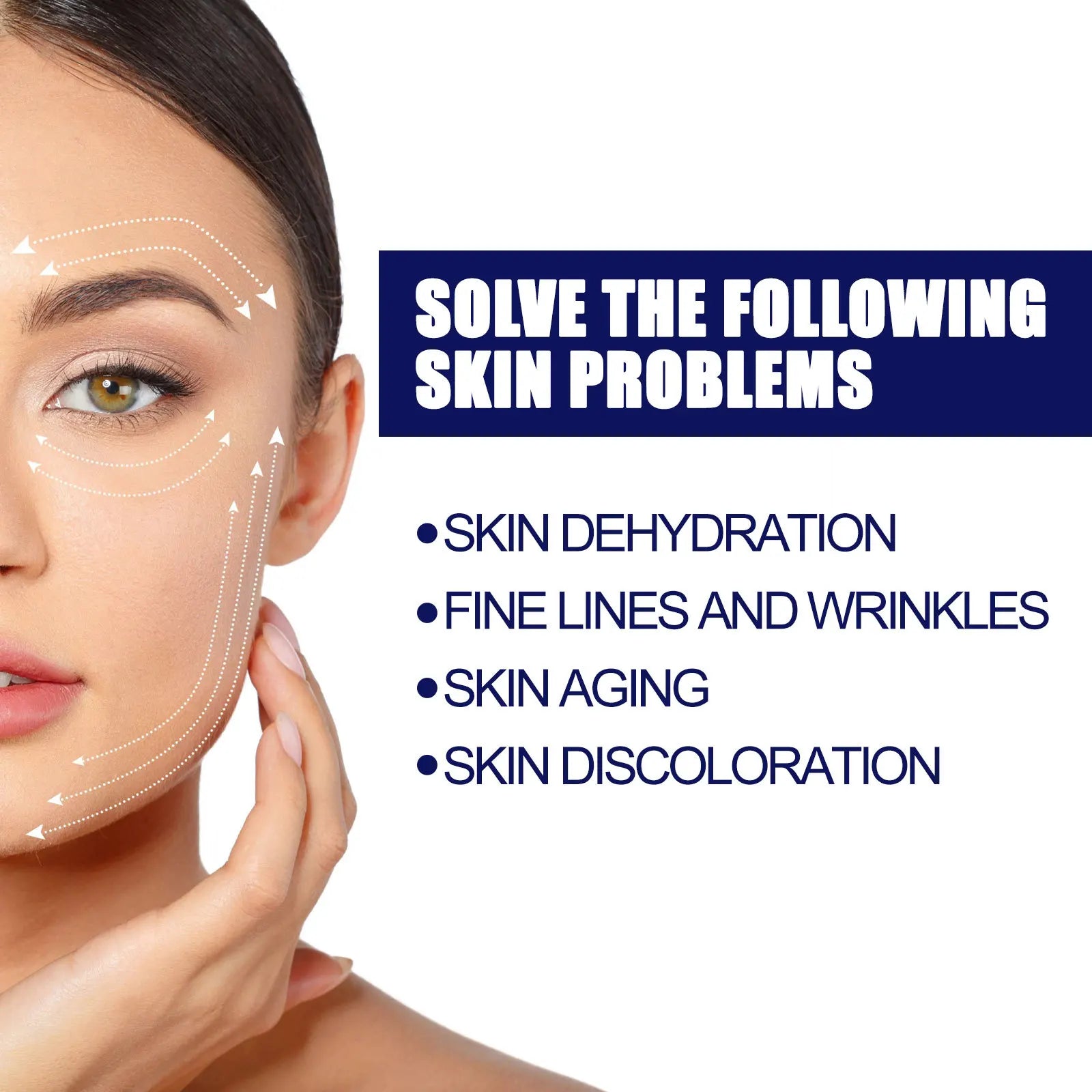 Vitamin C Anti-Aging Serum, Hydrating & Firming Facial Treatment, Smooths Fine Lines for Youthful Skin