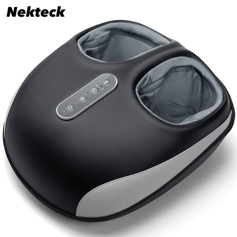Shiatsu Foot Massager Machine Deep Kneading with Heat Air Compression Roller Vibration