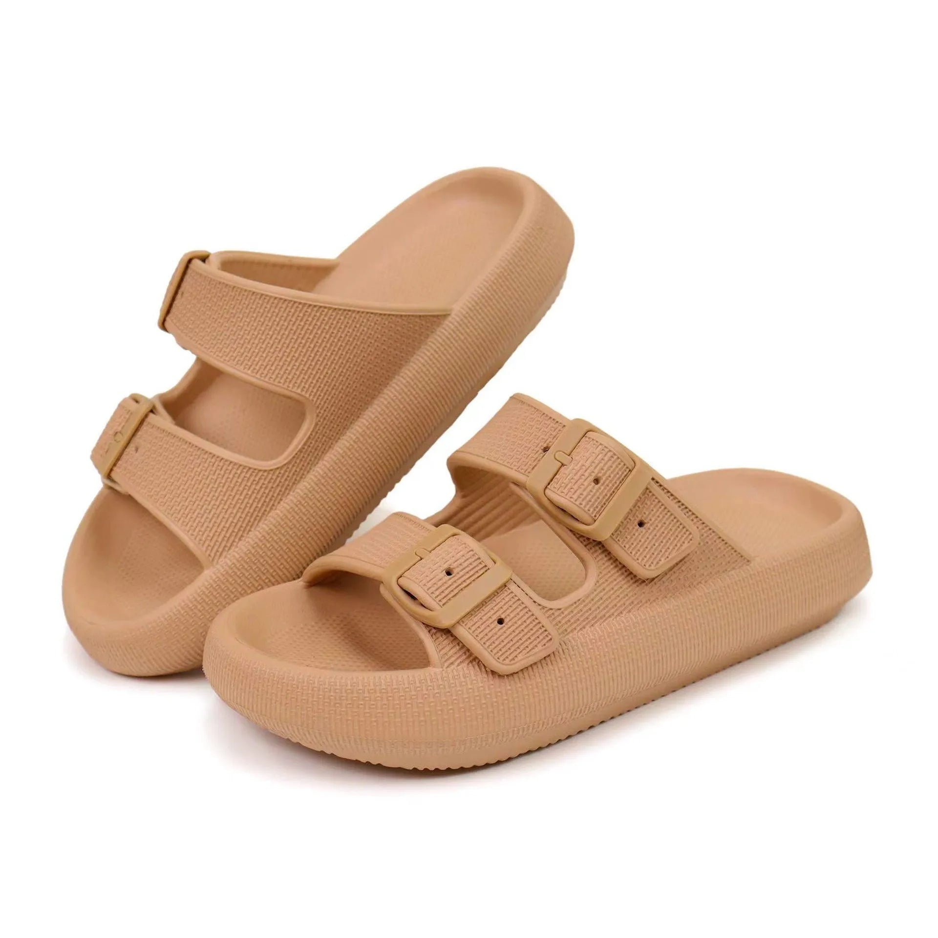 Summer Platform Sandals For Women Fashion Soft Cloud Beach Slippers