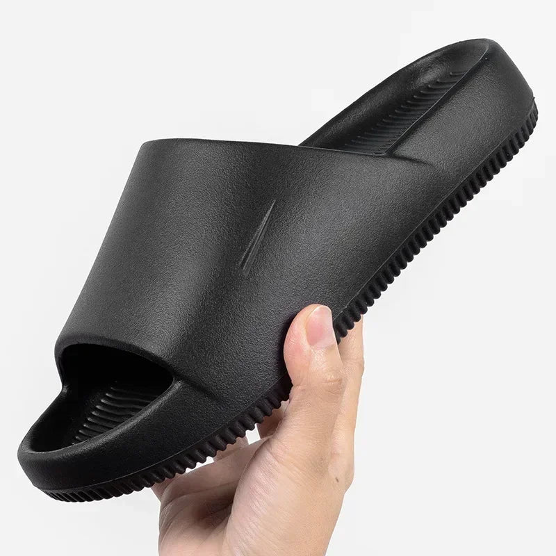 2024 New Ultra Soft Casual Sports Wear-Resistant Outdoor Heightened Slippers Sandals