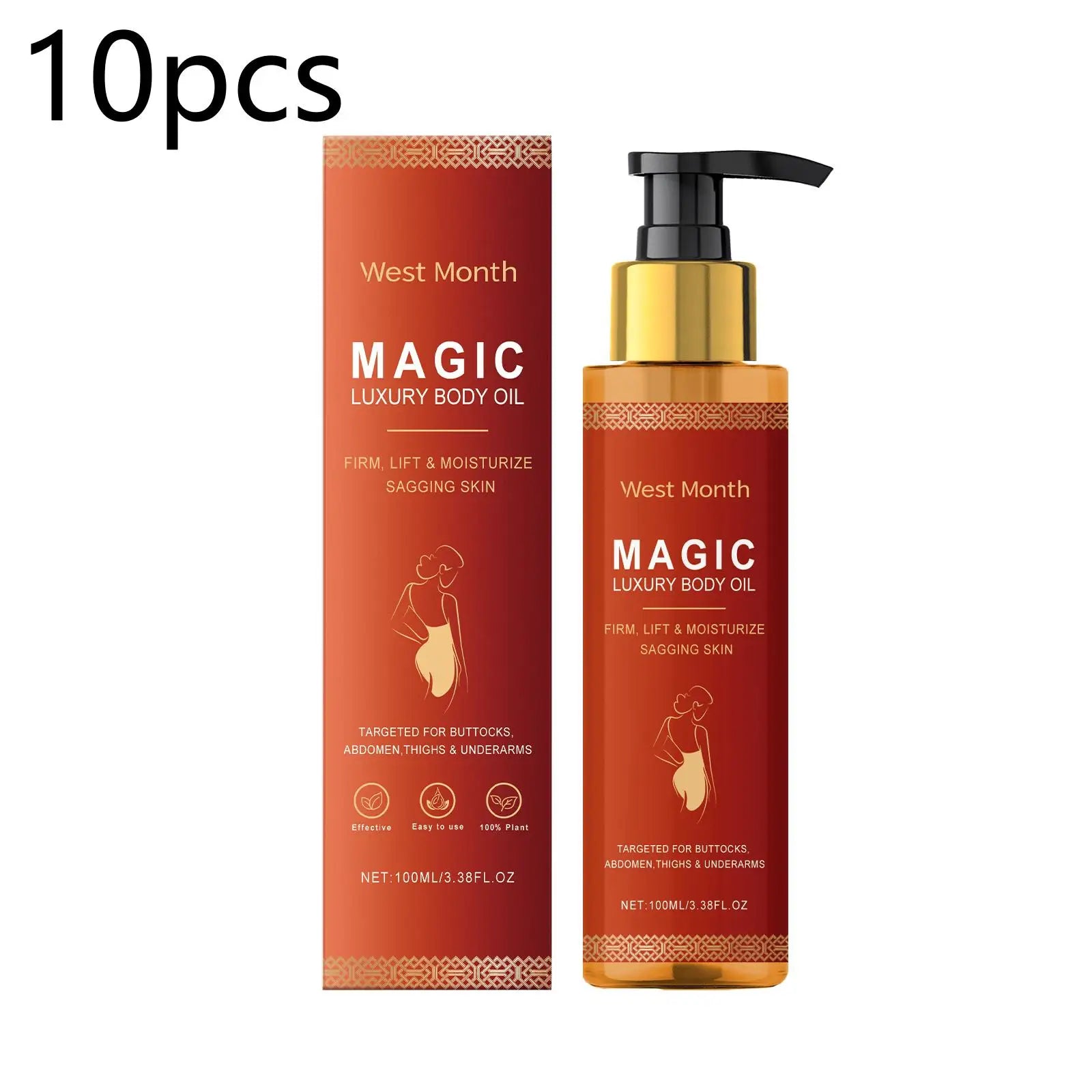 Firming Body Oil for Glowing Skin Improve Dry Moisturizing Anti Cellulite Massage Care Lifting Tighten Repair Smooth