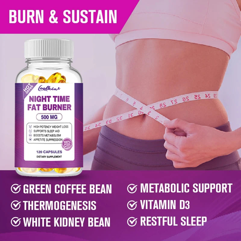Nighttime Metabolism Capsules - Supports Healthy Metabolism, Boosts Energy Production