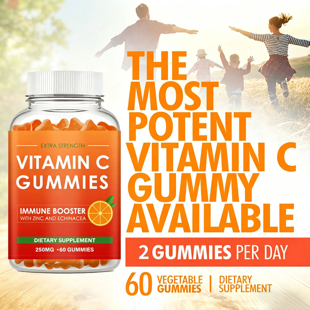 Vitamin C Supplement- Powerful Antioxidant Properties That Support Energy Production, Immunity and Skin Collagen