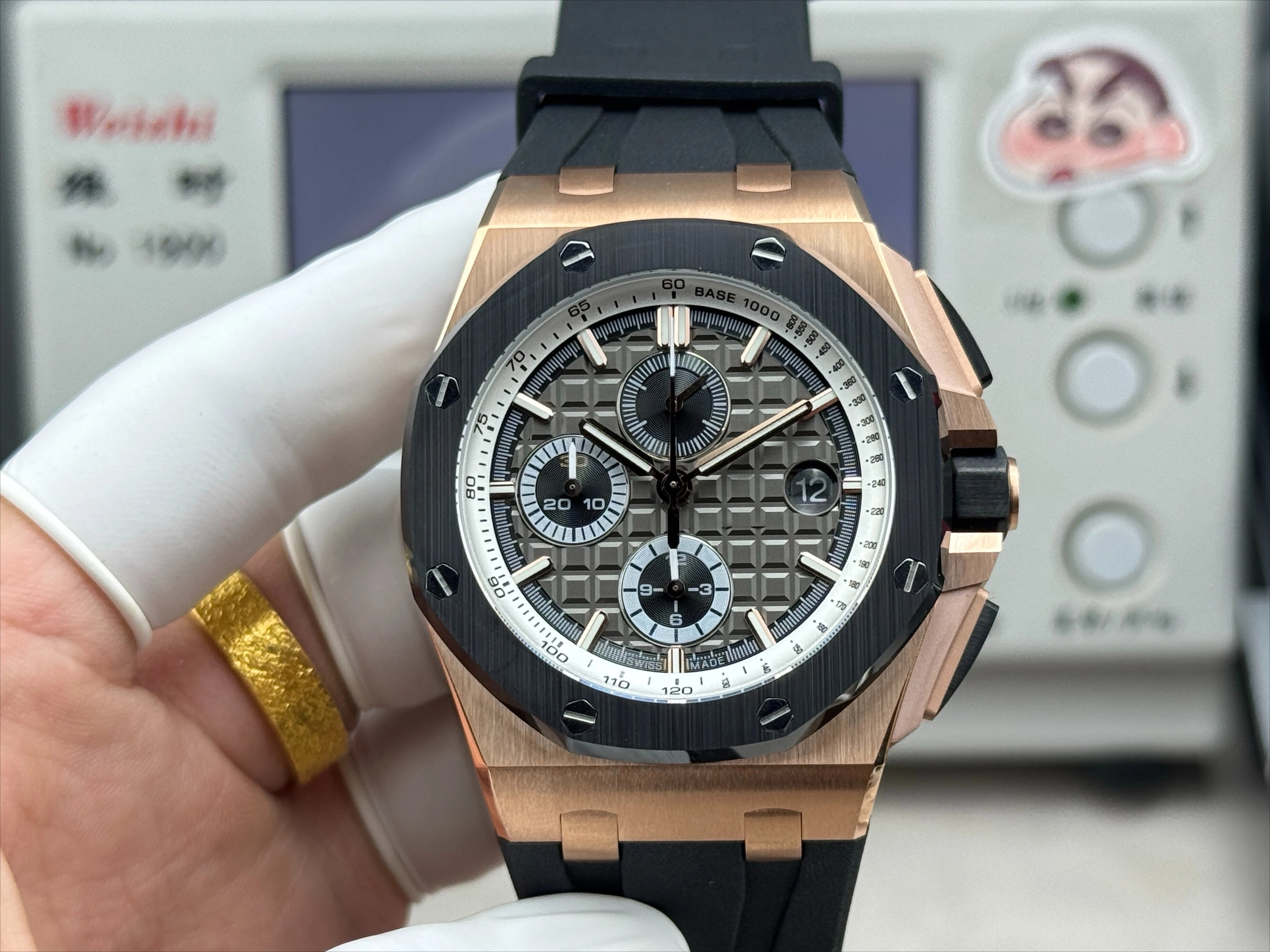 2026 New A+ Top-Tier Reissue Watch Rose Gold Chronograph