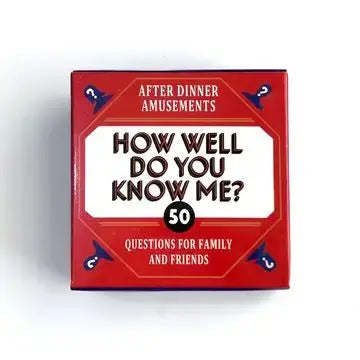 How Well Do You Know Me Card Game, Truth or Dare Couple Board Game, Party Question Cards for Lovers