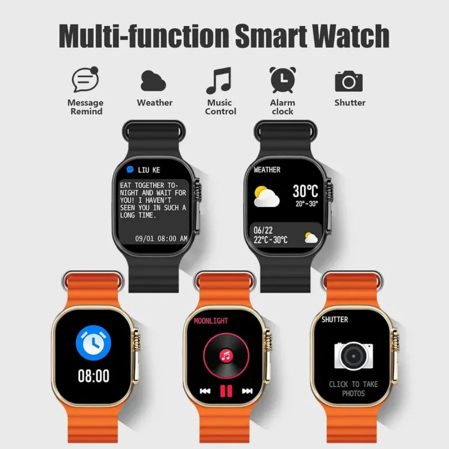 Smartwatch , IP67 Waterproof2.02" HD Fitness Watch with 100+ Sport Modes, Fitness Tracker Watch