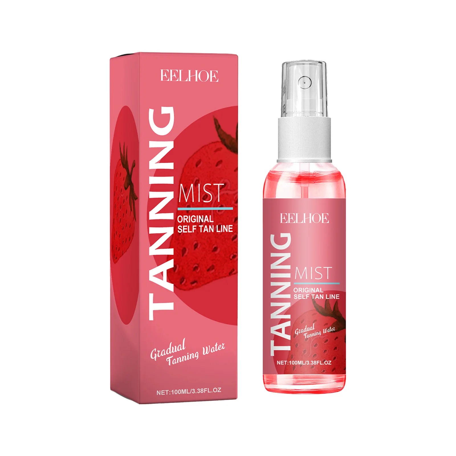 Tanning Oil Spray Darker Sun Tan Bronzer Skin Tanned Intensifier Natural Nourishing Moisturizing Self-Tanning Care