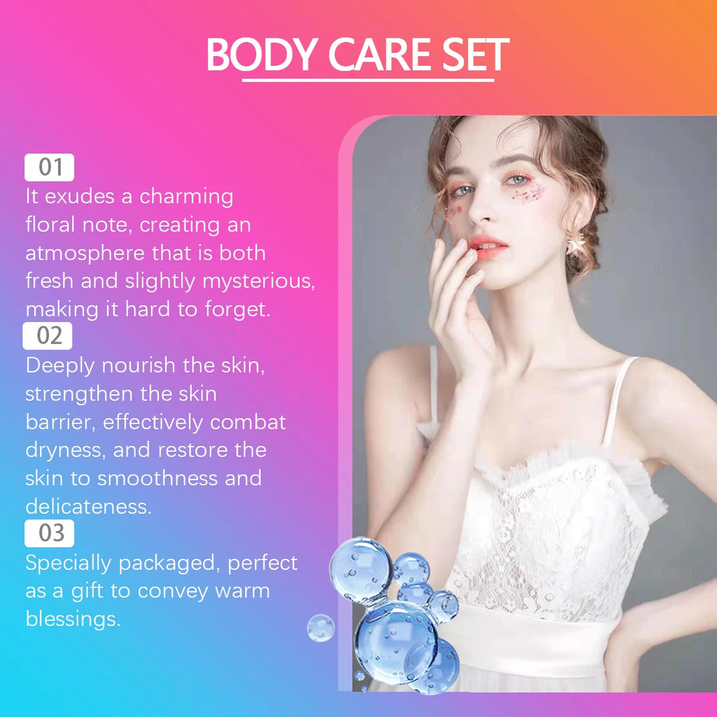 Body Care Gift Set, Fragrance Body Lotion & Perfume Spray