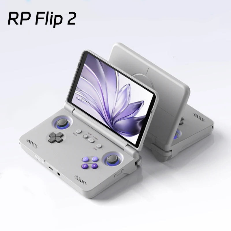 Retroid Pocket Flip2 SD865 5.5”1080p OLED WIFI6 Android Handheld Portable Gaming Console