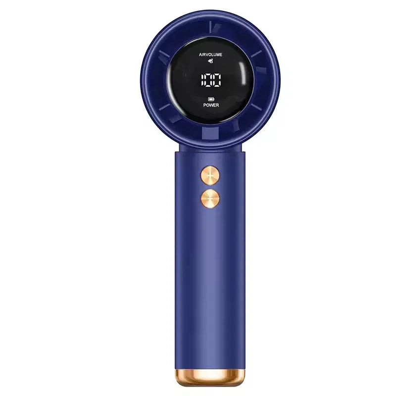 Portable Handheld Turbo Fan Mini 100 Speed Adjustment High Speed Air Cooler