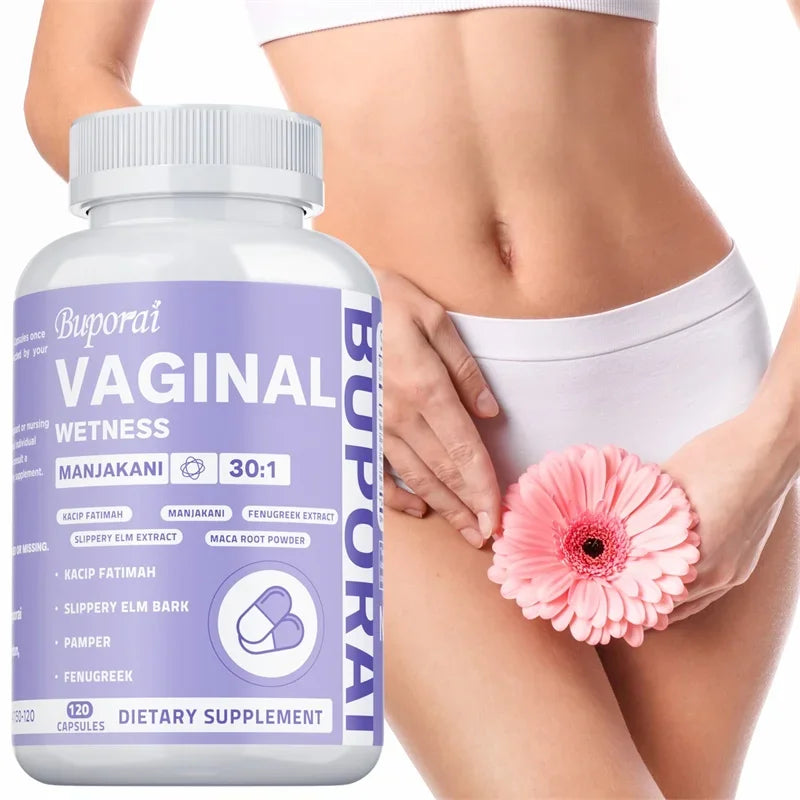 Vaginal Wetness Supplements - for Female Hormone Balance, Women's PH Balance, for Vaginal Health - 120pcs
