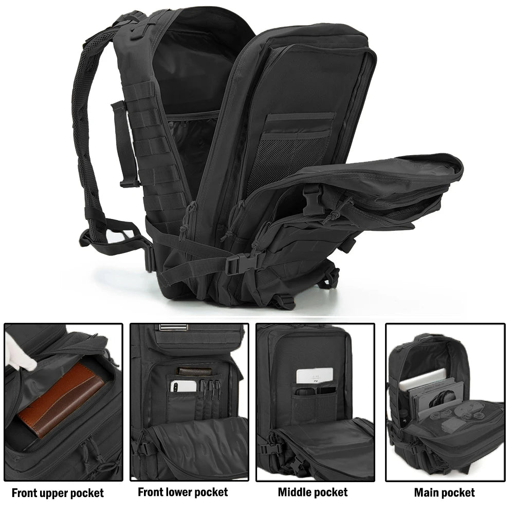 Tactical Backpacks Outdoor Large Capacity Hiking Bags For Outdoor Trekking Camping Backpack