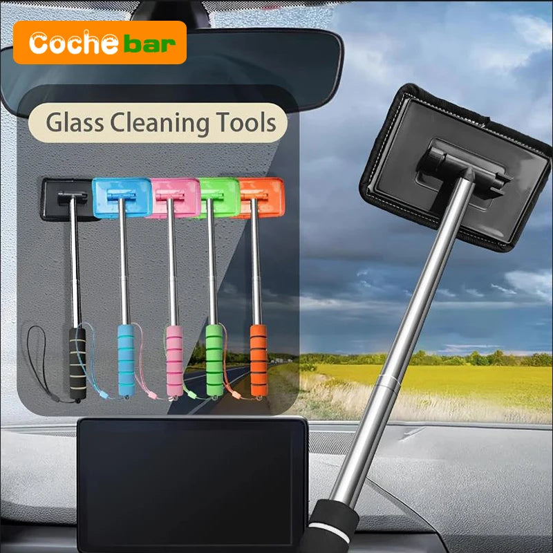 Automobile Windshield Water Scraping Telescopic Automobile Glass Wiper Auto Cleaning