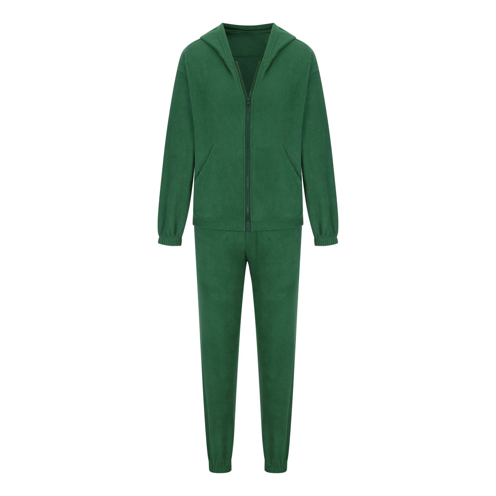 2pcs/Set New Women's Loose Sports Casual Sweater Suit Two-Piece Streetwear Pants Suit Sports Pullover