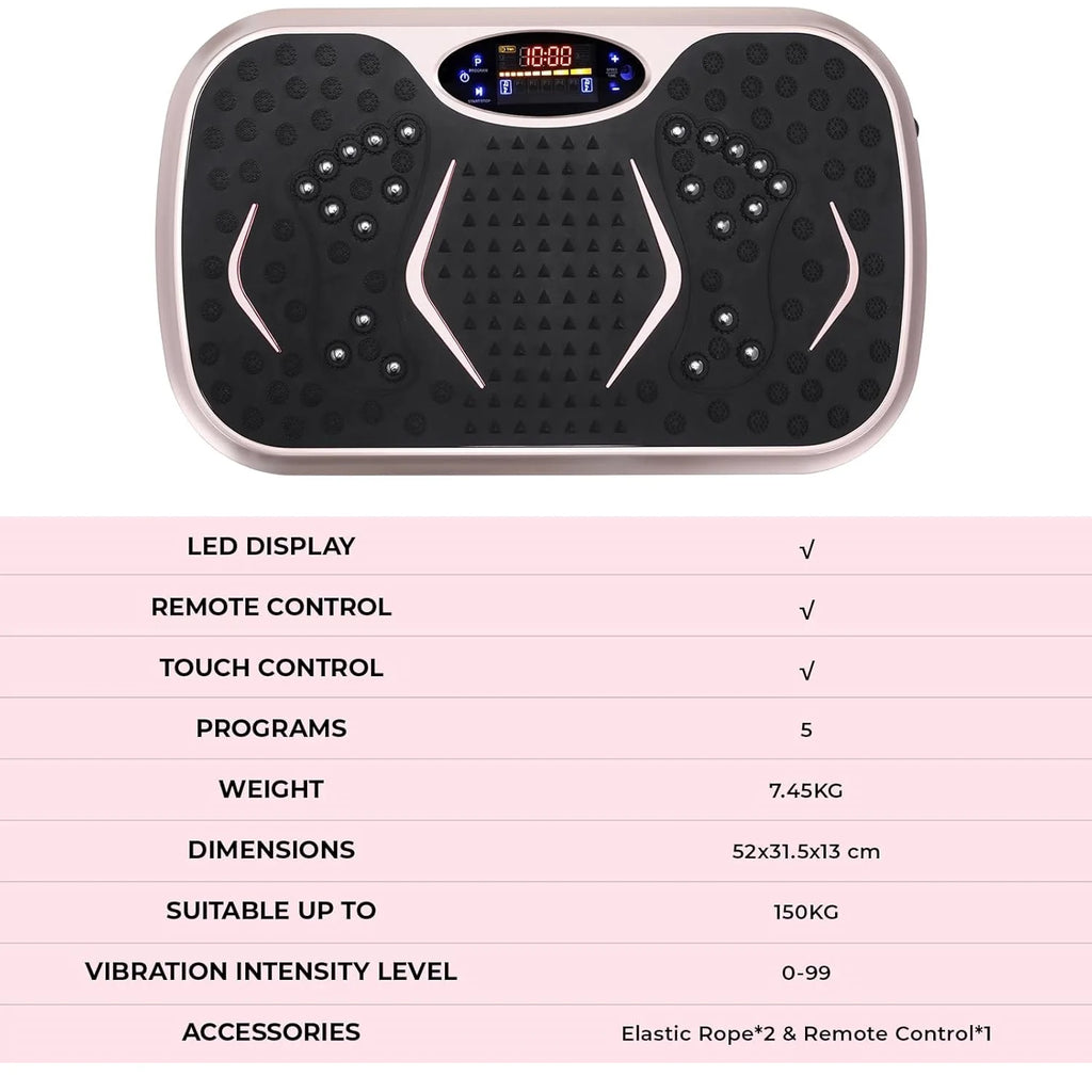 Vibration Plate,Fitness Vibration Board for Home,Full Body Exercise Machine