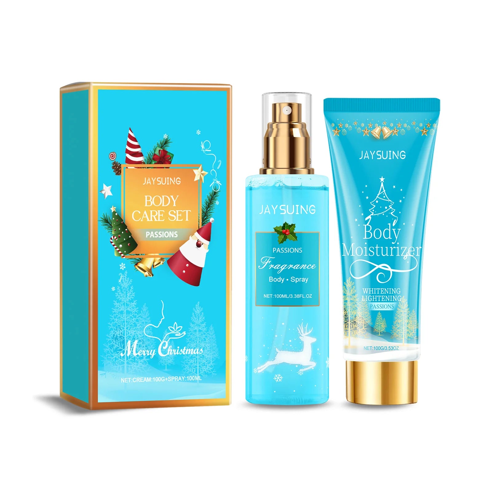 Body Care Gift Set, Fragrance Body Lotion & Perfume Spray