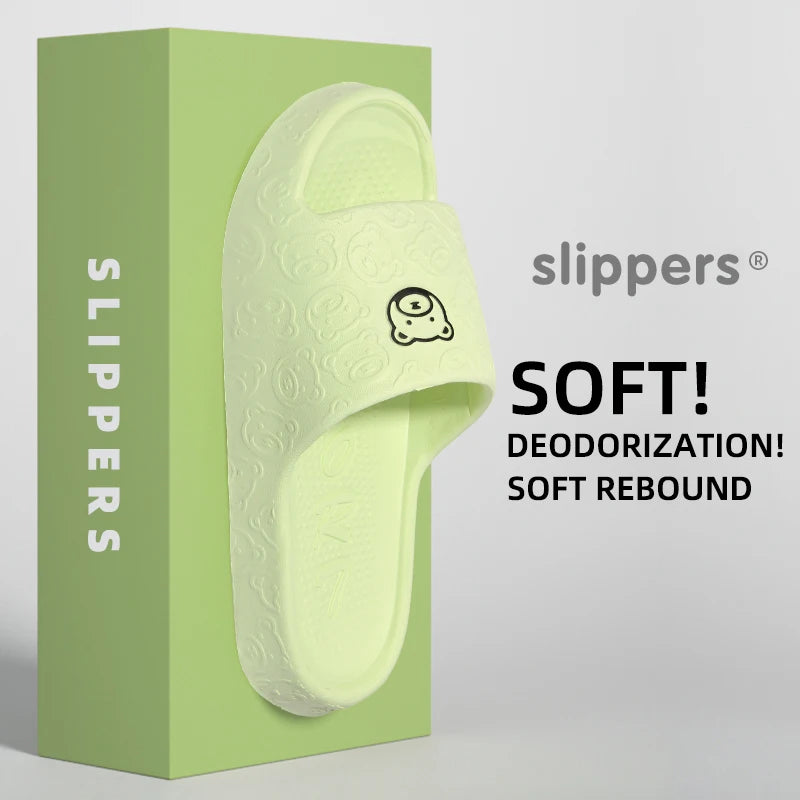 Non-slip Slippers Female Outer Wear Bathroom Bathroom Indoor Home Sandals