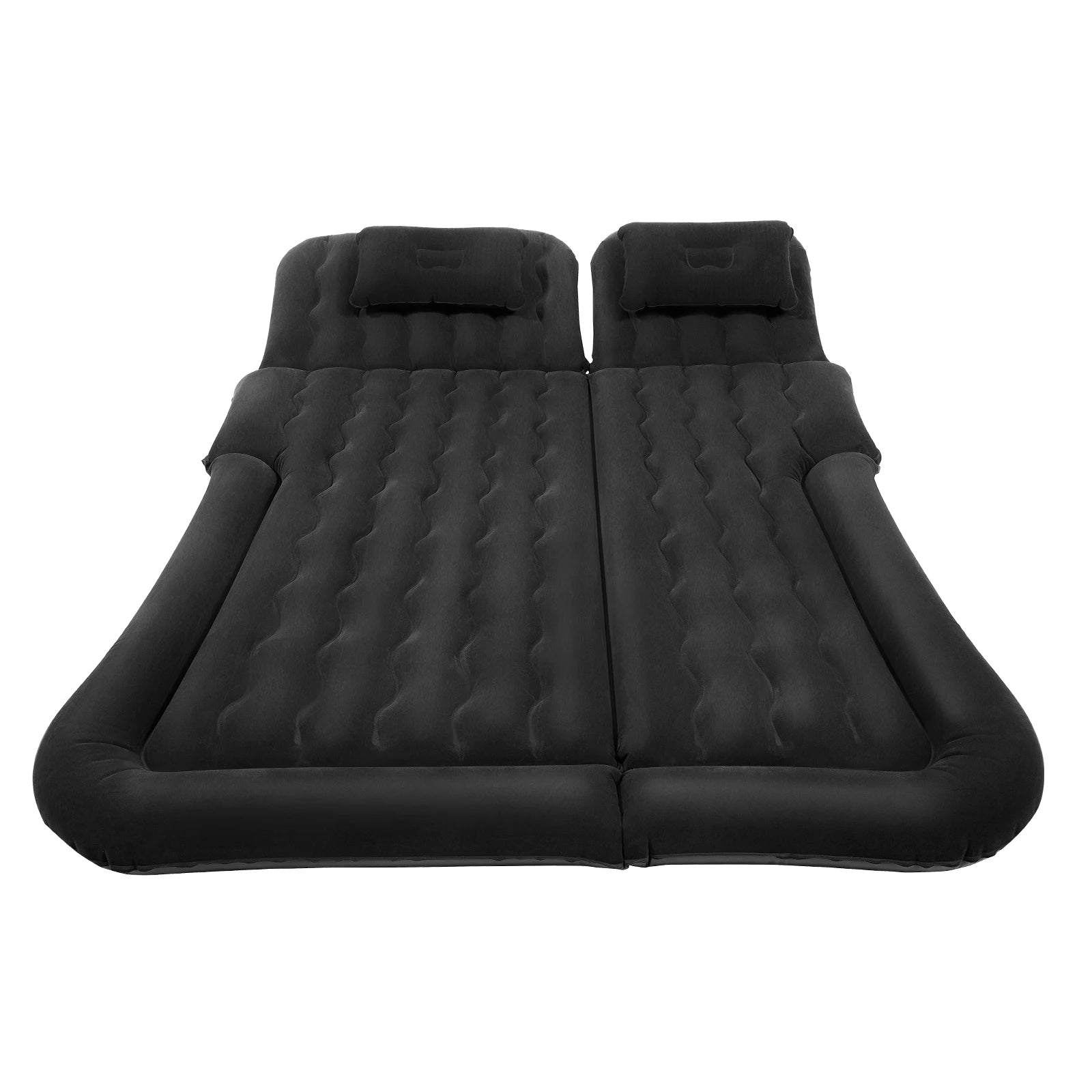 Universal Foldable Inflatable Bed Portable Inflatable Mattress Set Car Back Seat Sleeping Air Bed Cushion w/Pump+Pillow