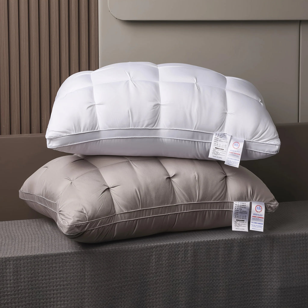 2-Pack Premium 5-Star Hotel Pillows for All Sleeping Positions,Year-Round Comfort,Ultra-Soft Machine-Washable Pillows