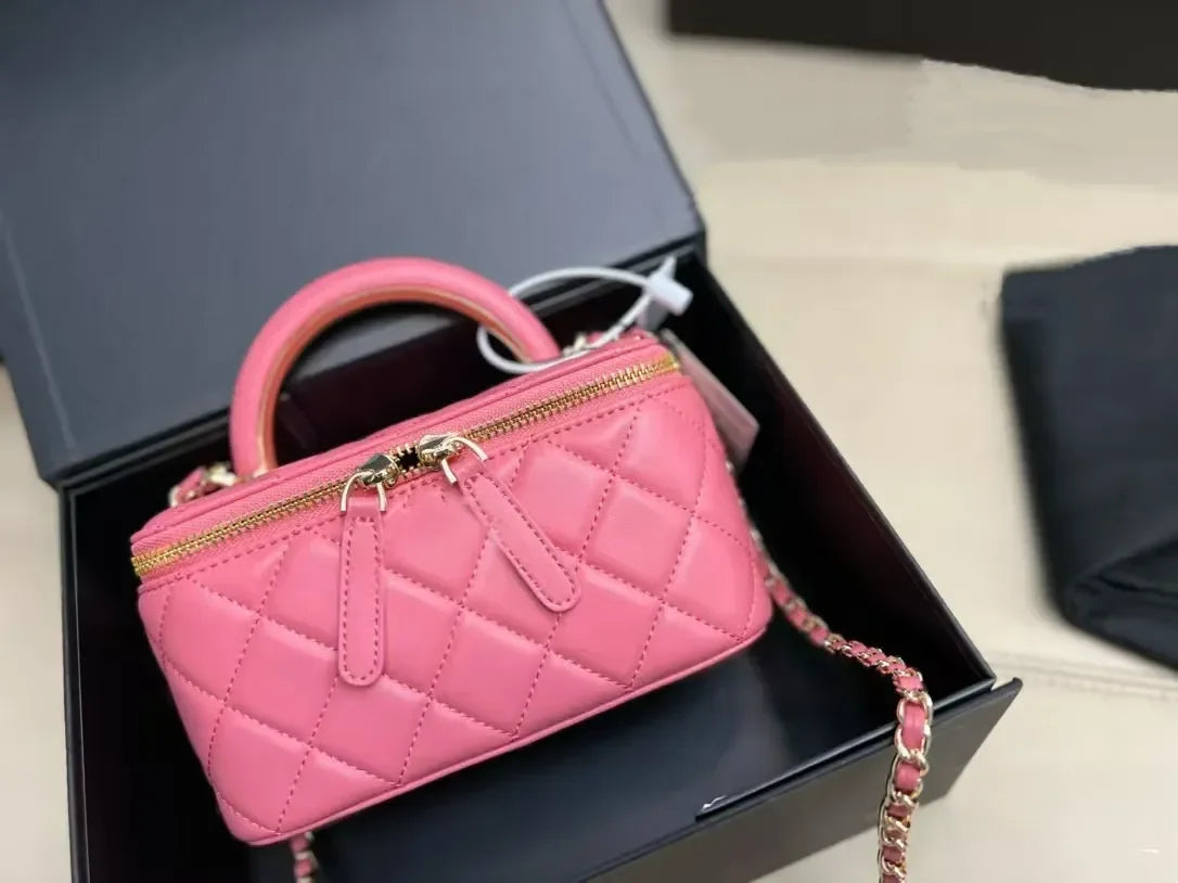 Top Cowhide Flap Luxury Bags With Handle Designer Bag Quilted Wallets