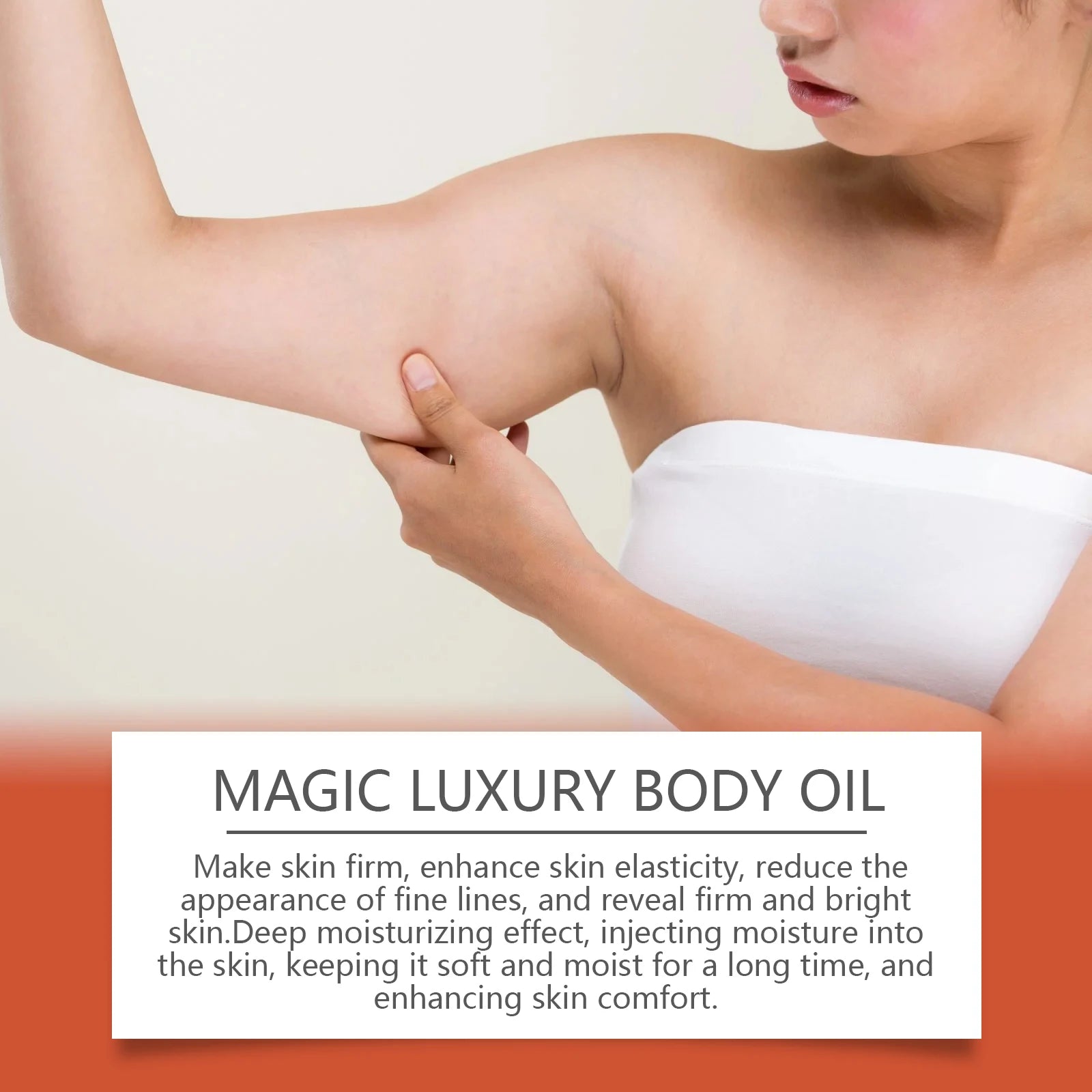 Firming Body Oil for Glowing Skin Improve Dry Moisturizing Anti Cellulite Massage Care Lifting Tighten Repair Smooth