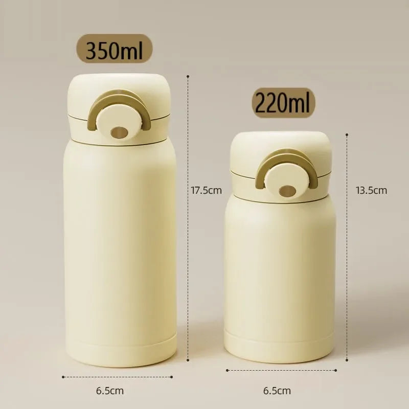 Mini Thermos Cup 220ml/350ml Pocket Cup Stainless Steel Thermal