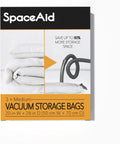 Vacuum Storage Bags 3 Pack, Space Saver Compression Bags for Comforters