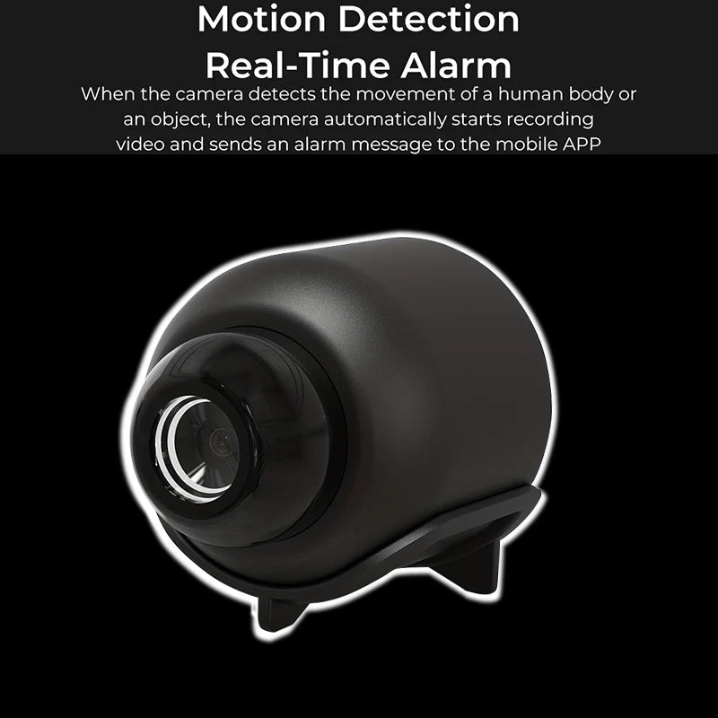 New X5 Mini Camera 1080P Clear Night Vision Motion Detection Wireless WiFi