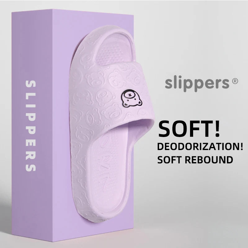 Non-slip Slippers Female Outer Wear Bathroom Bathroom Indoor Home Sandals