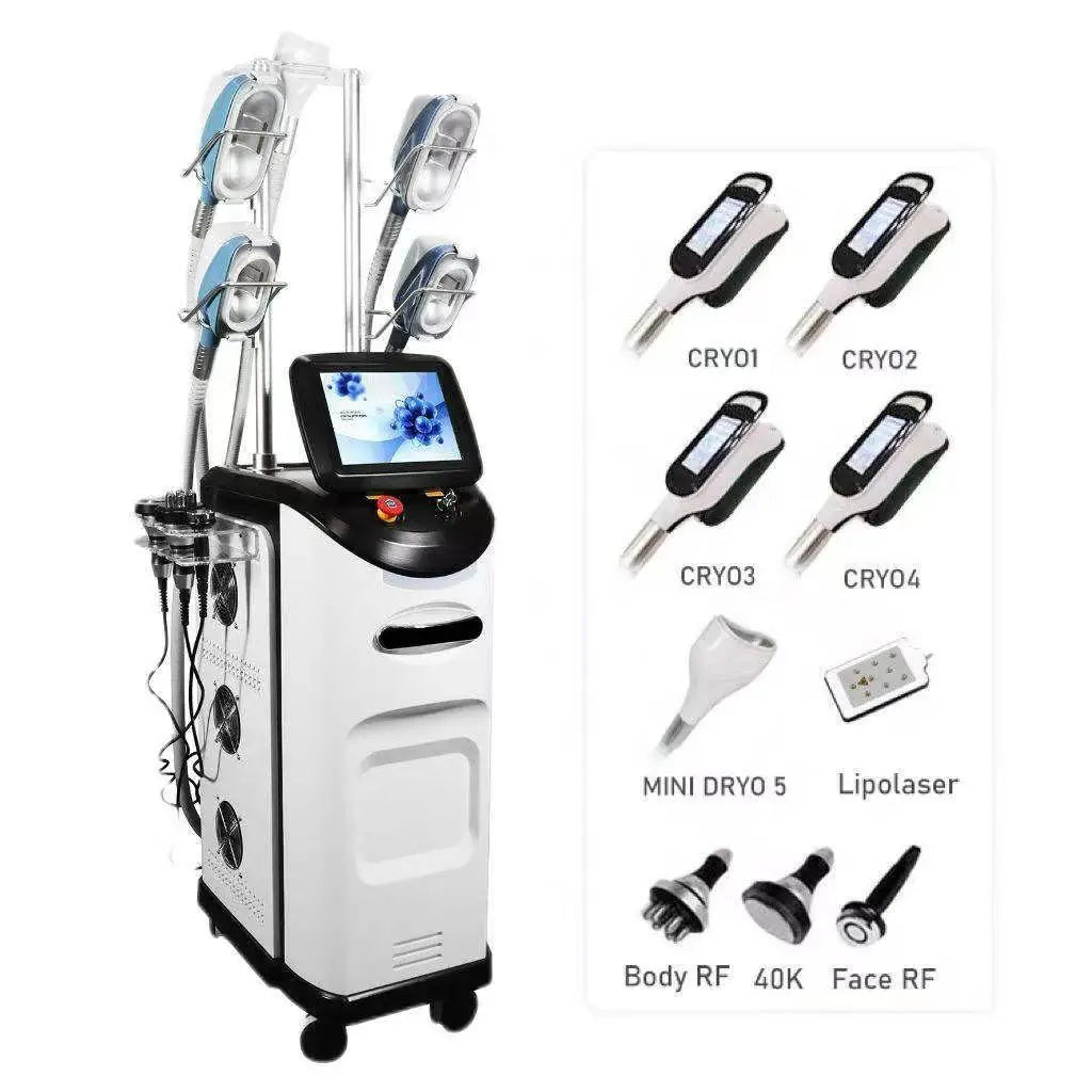 Professional Cryolipolysis Body Sculpting Machine Fat Reduction Body Contouring Slimming Equipment for Salon Spa