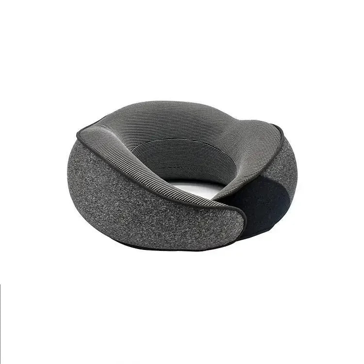 Travel Neck Pillow Car Neck Memory Foam Pillow U-Shaped Portable Auto Headrest Pillow Adjustable Traveling