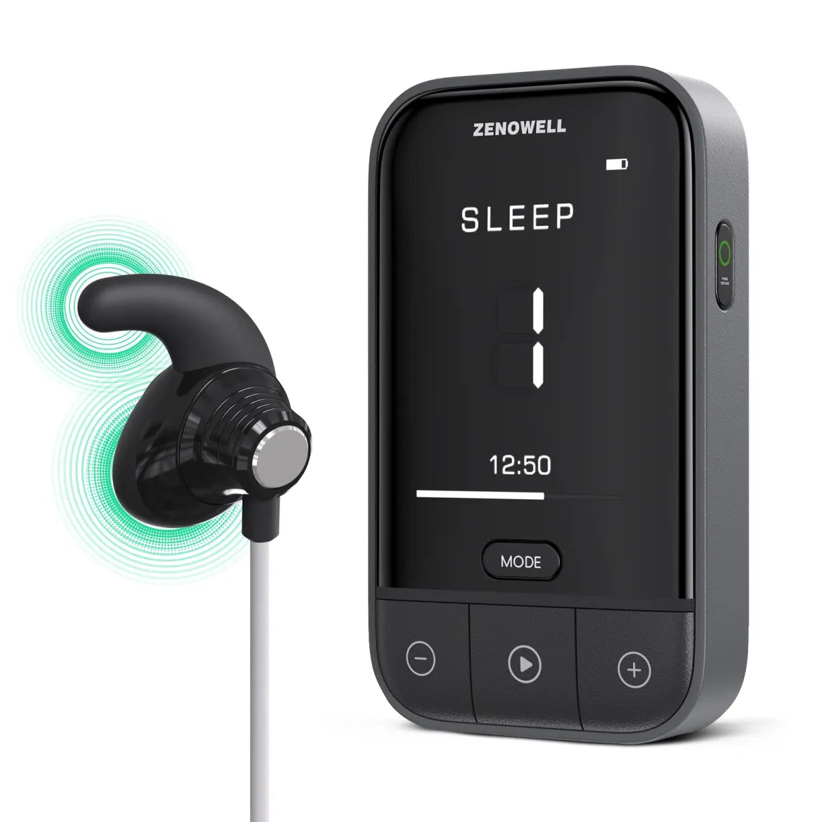 Nerve Stimulation for Non-Drug Sleep Aid Anxiety Relief and Parasympathetic Activation for Relaxation