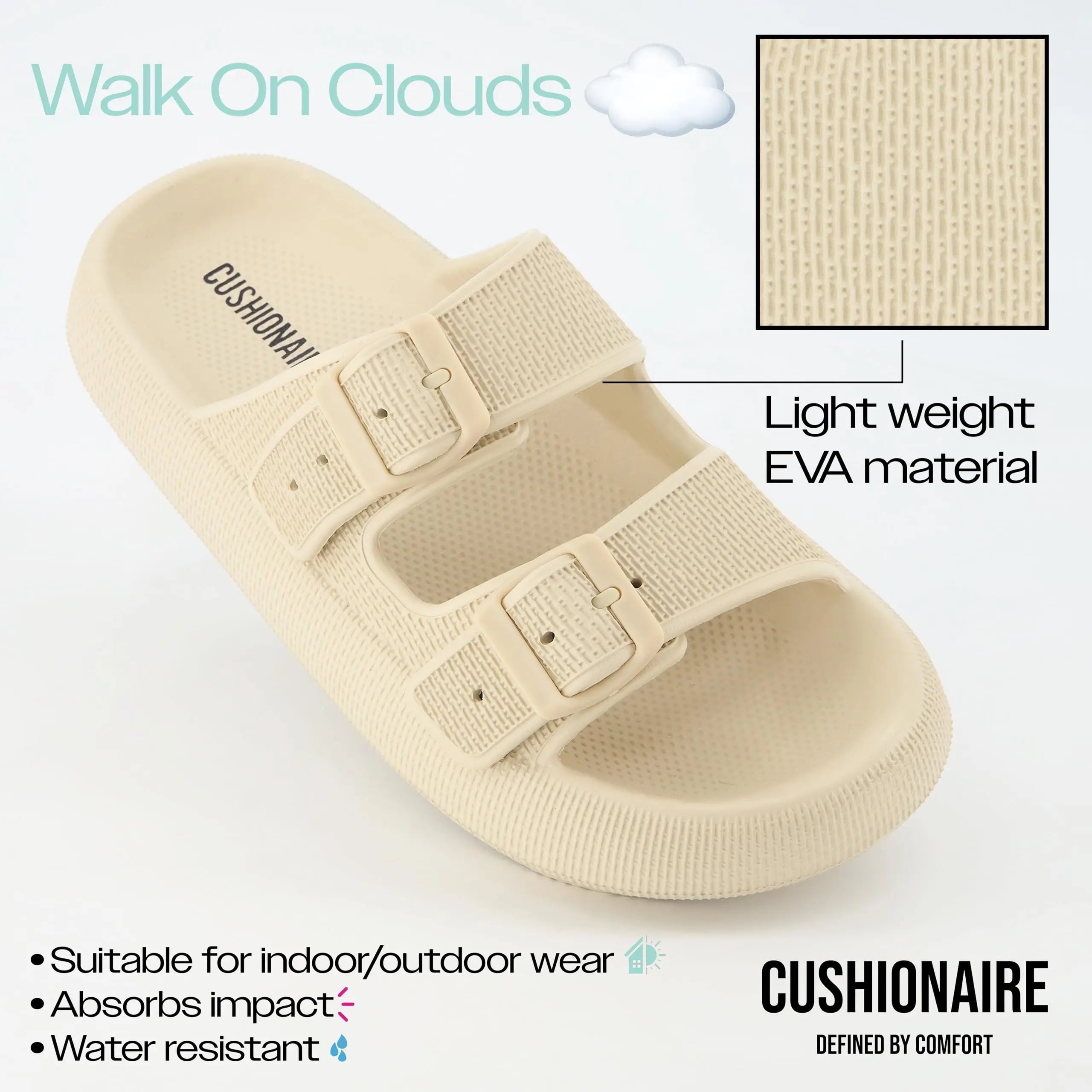 Summer Platform Sandals For Women Fashion Soft Cloud Beach Slippers