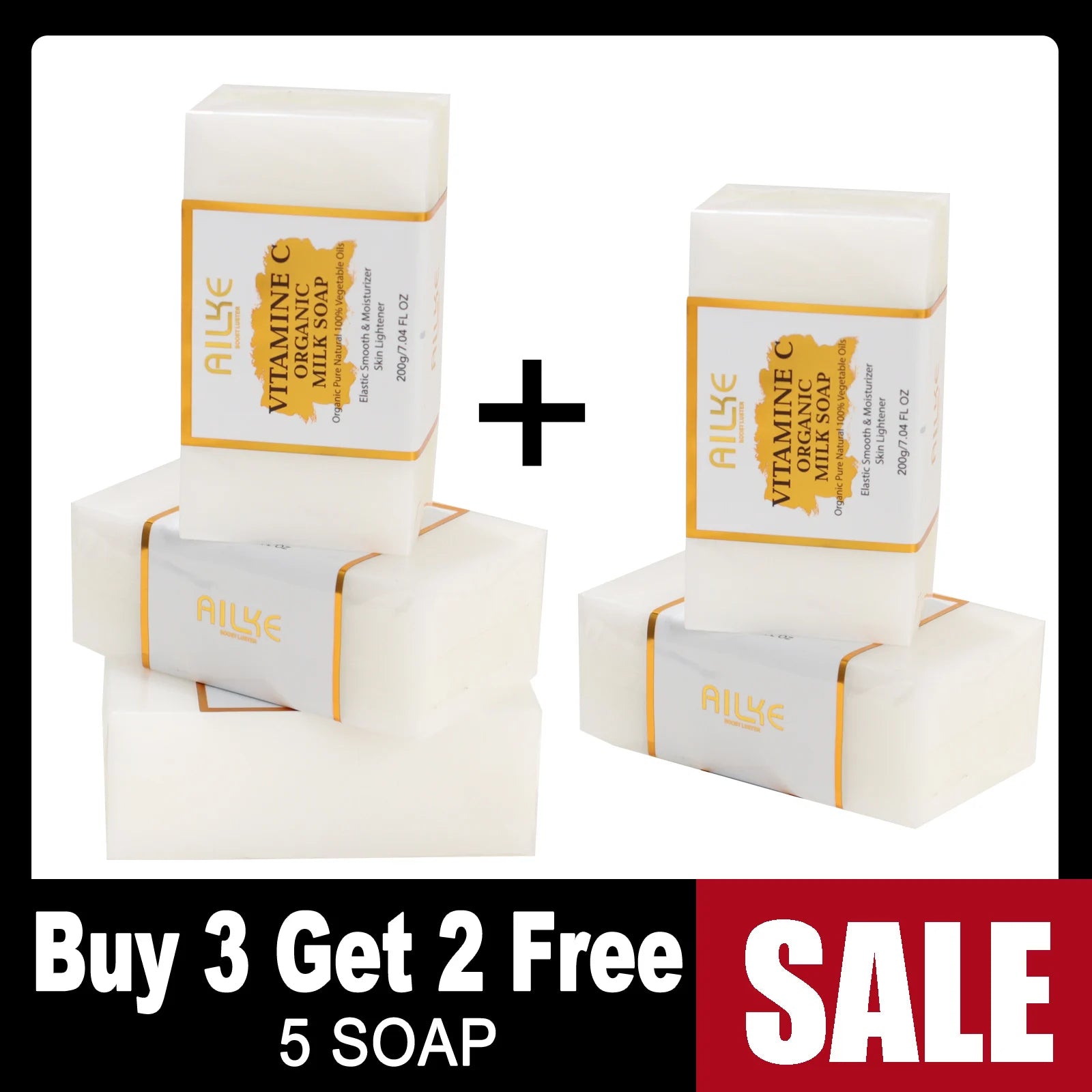 Vitamin C Skin Care Set, with Lightening Body Lotion, Even Skin Tone Face Cream, Whitening Serum, Brightening Soap