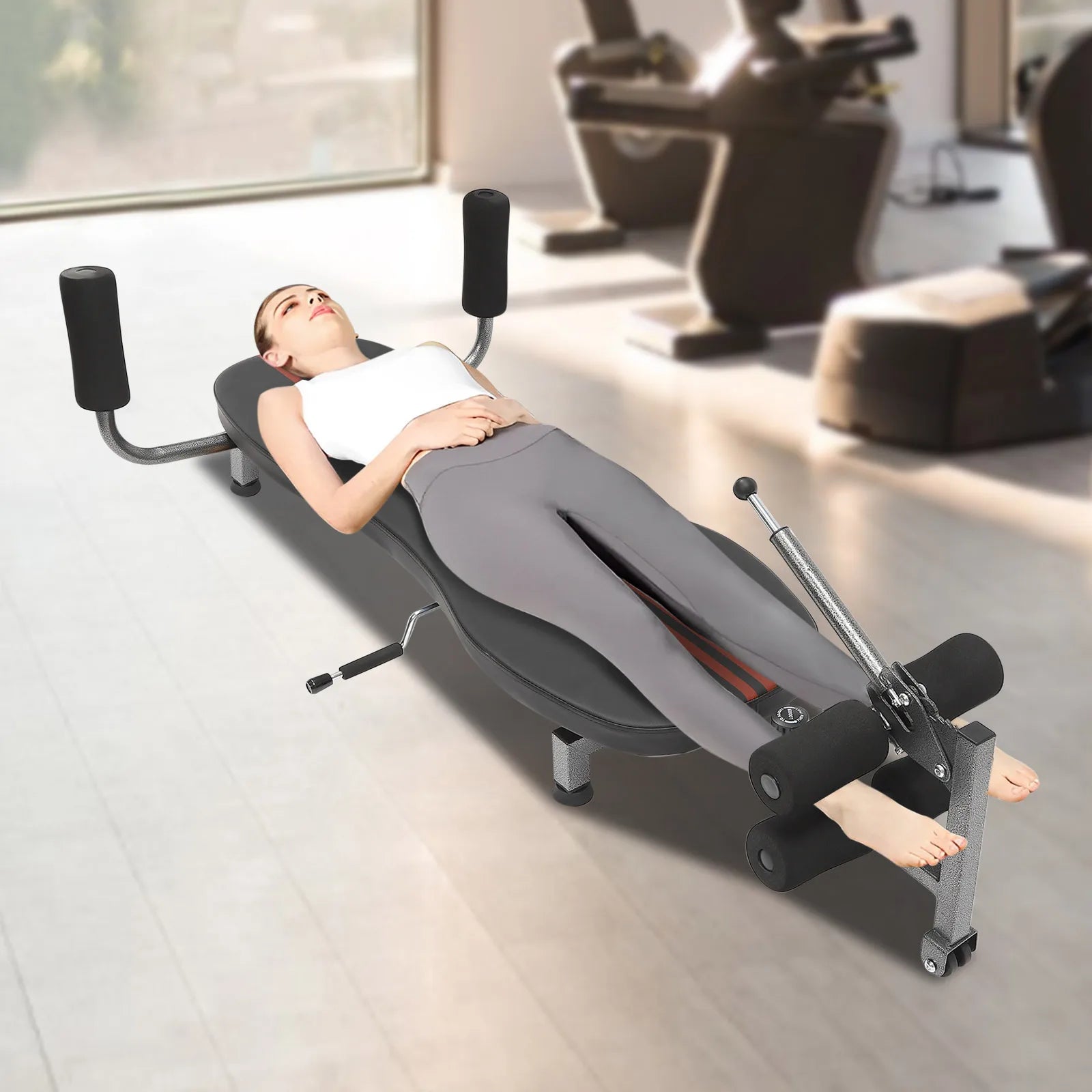 Telescopic Back Stretch Decompression Bench - Inversion Table Workout Bench