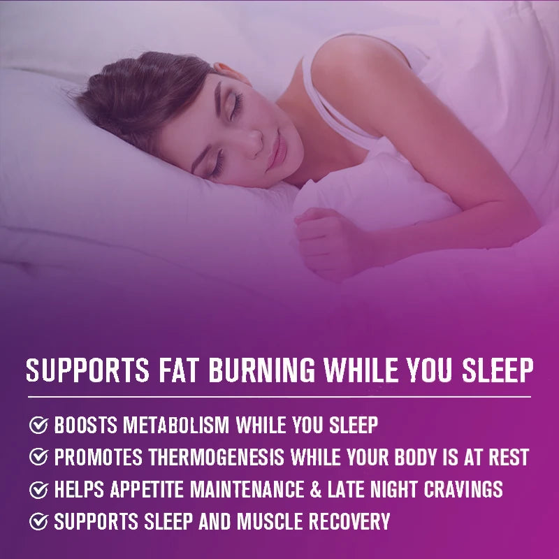 Nighttime Metabolism Capsules - Supports Healthy Metabolism, Boosts Energy Production