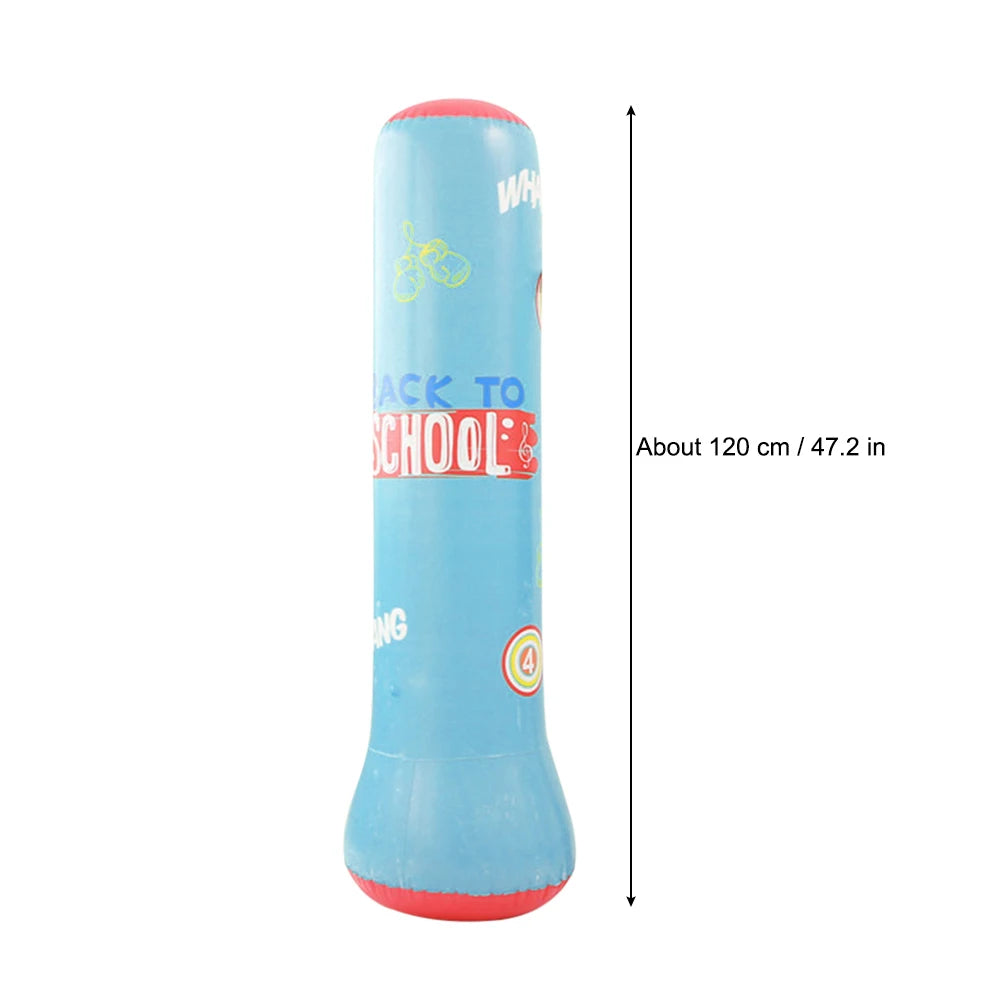 1.2/1.6M Boxing Bag Children's Inflatable Punching Bag Gym Fitness Boxing
