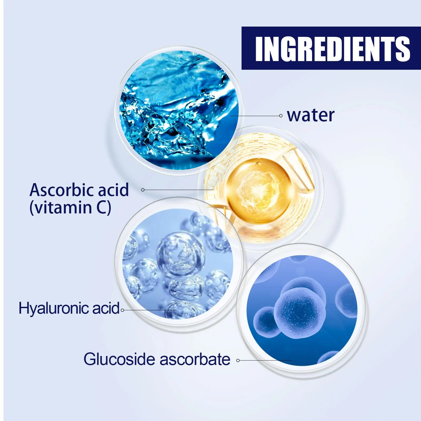Vitamin C Anti-Aging Serum, Hydrating & Firming Facial Treatment, Smooths Fine Lines for Youthful Skin