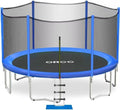Trampoline, 1200LBS Weight Capacity Outdoor Trampoline 16 15 14 12 10 8FT Yard Trampolines for Kids Adults