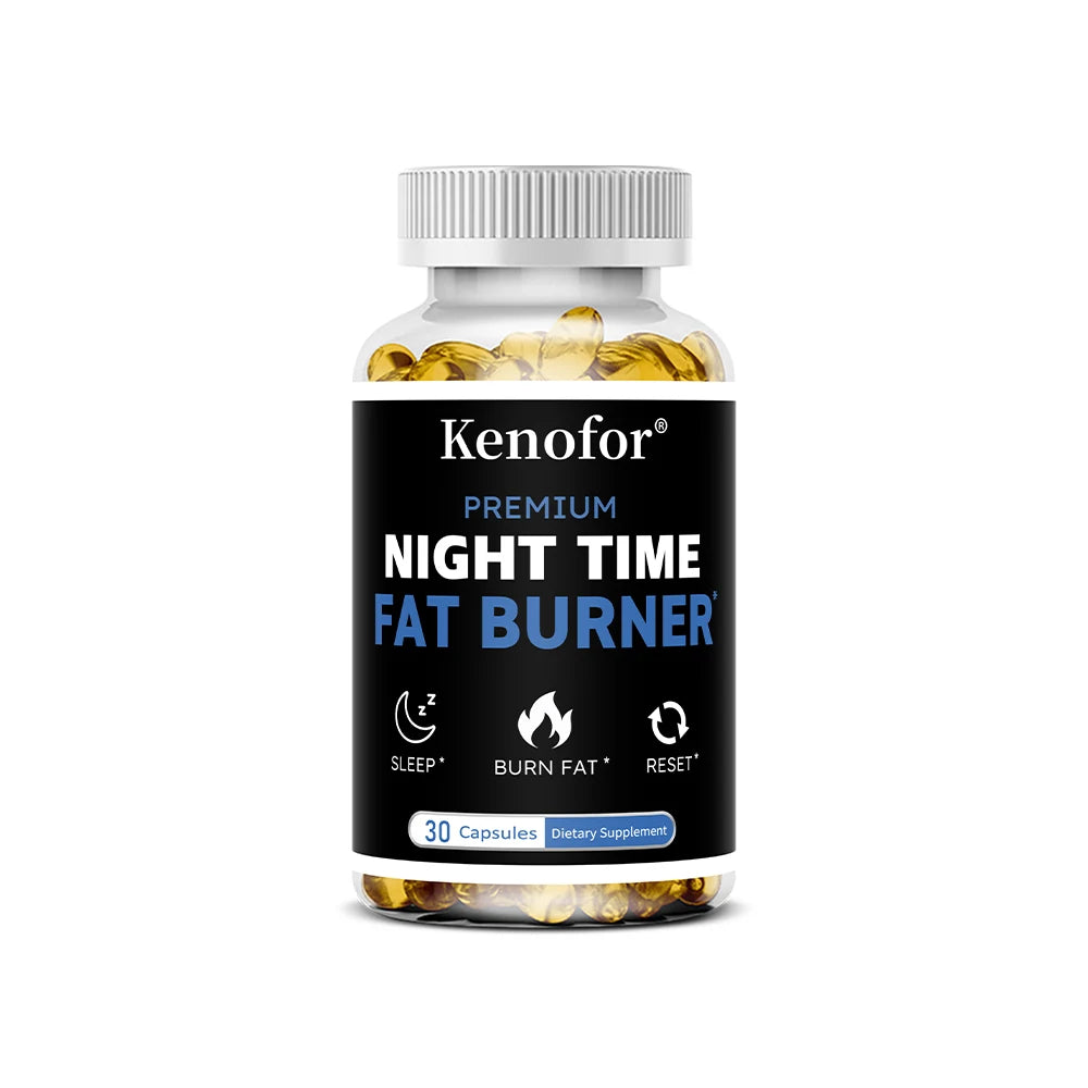 Nighttime Fat Burner Supplement - for Weight Loss, Boost Metabolism, Suppress Appetite Diet